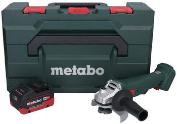 Metabo W 18 L 9-125 (1x 10,0 Ah + metaBOX)