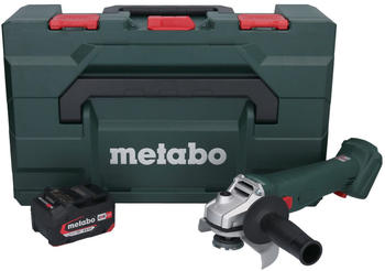 Metabo W 18 L 9-125 (1x 4,0 Ah + metaBOX)