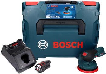 Bosch GEX 12V-125 (1x 3,0 Ah + Ladeger&auml;t + L-Boxx)
