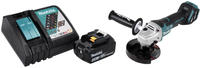Dga 517 Rt1 Akku Winkelschleifer 18 V 125 Mm Brushless + 1x Akku 5,0 Ah + Ladeger&auml;t
