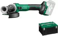 Akku-winkelschleifer Solo 36 V 125 Mm Im Systemkoffer Hsc Iii G3613dvew2z - Hikoki