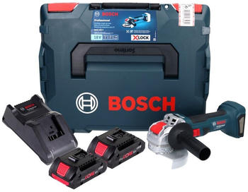 Bosch GWX 18V-7 (2x4.0 Ah ProCORE + Ladegerät + L-Boxx)