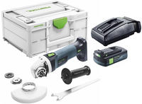 Festool AGC 18-125 EB-Basic Akku Winkelschleifer 18 V 125 mm Brushless + 1x Akku 3,0