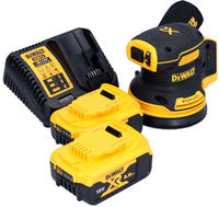 DeWalt DCW 210 P2 Akku Exzenterschleifer 18 V 125 mm Brushless + 2x Akku 5,0 Ah +