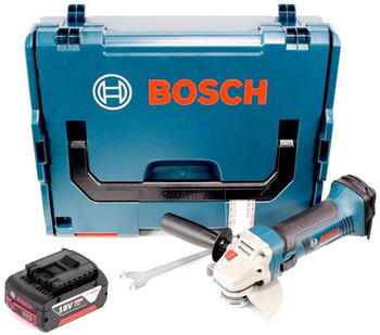 Bosch GWS 18-125 V-LI Professional (1x 4,0Ah + L-Boxx)