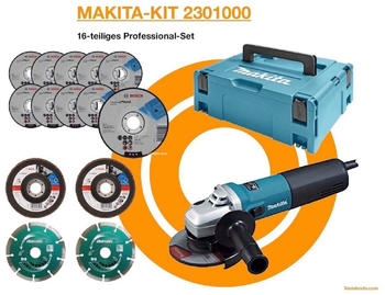 Makita 9565CVR 16-teiliges Set (2301000)