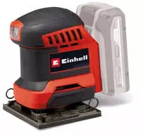 Einhell Akku-Schwingschleifer "Faustschleifer TE-OS 18/113 3X Li - Solo" mit