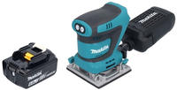 Makita Dbo 484 G1 Akku Schwingschleifer 18 V 112 X 102 Mm + 1x Akku 6,0 Ah - Ohne