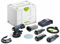 Akku-exzenterschleifer Etsc 125 3,0 I-set, 2x 3,0 Ah Und Ladeger&auml;t Im Systainer -