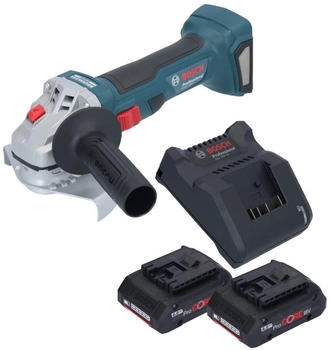 Bosch GWS 18V-7 (2x ProCORE 4,0 Ah + Ladeger&auml;t)