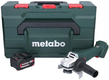 Metabo W 18 7-125 (1x 4,0 Ah + metaBOX)