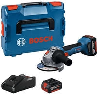 Bosch 0.601.9N9.003, Bosch GWS 18V-8 PRO Akku-Winkelschleifer in L-Boxx mit 2 x