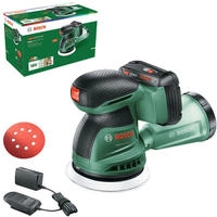 Bosch Exzenterschleifer EasyOrbit 18V-10, Akku, 125mm &Oslash;, 18 V / 2,0 Ah, mit Akku und