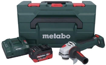 Metabo WPB 18 LT BL 11-125 Quick (1x 8,0 Ah + Ladeger&auml;t + metaBOX)