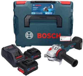 Bosch GWS 18V-10 SC (2 x 8,0 Ah ProCORE + GAL 18V-40)