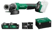 Hikoki G1813DVFWQZ, Hikoki G1813DVFWQZ Multivolt Akku-Winkelschleifer (125 mm)