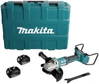 Makita Dga 900 Mkx2 Akku Winkelschleifer 36v ( 2x18v ) 230mm Brushless + 2x Akku