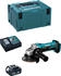 5 Ah, mit 1 Akku: Makita DGA452