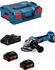 4 Ah, mit 2 Akkus: Bosch GWS 18 V-7