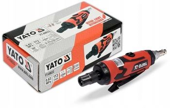 Yato Pneumatischer Schleifer / Mini-Stabschleifer gerade 6mm Rot (YT-09633)