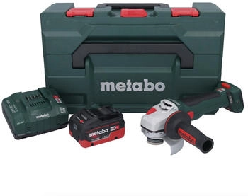 Metabo WB 18 LT BL 11-125 Quick (1x 8,0 Ah + Ladeger&auml;t + metaBOX)