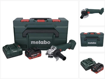 Metabo W 18 L 9-125 (1x 8,0 Ah + Ladeger&auml;t + metaBOX)