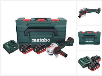 Metabo WVB 18 LTX BL 15-125 Quick (2x 10,0 Ah + Ladeger&auml;t + metaBOX)