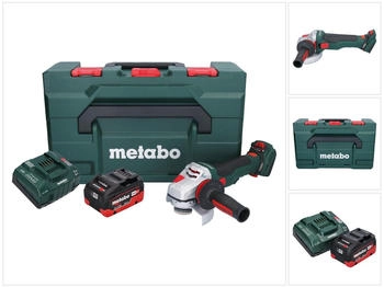 Metabo WVB 18 LTX BL 15-125 Quick (1x 8,0 Ah + Ladeger&auml;t + metaBOX)