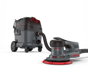 Menzer ETS 150 2.5 & Sicherheitssauger VCM 530 PRO inkl. Schleifscheiben-Set