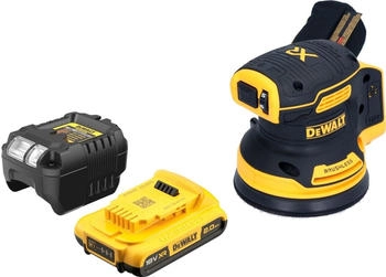 DeWalt DCW210 D1 18 V 125 mm + 1x Akku 2,0 Ah + Ladeger&auml;t