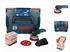 Bosch GEX 18V-125 Professional (L-Boxx + Toolbrothers Turtle Set)