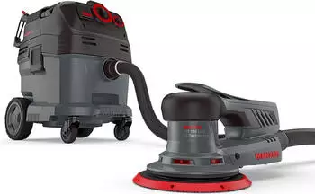 Menzer ETS 150 2.5 & Sicherheitssauger VCL 530 PRO inkl. Schleifscheiben-Set