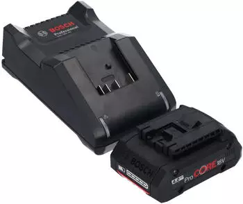 Bosch GWS 18V-8 (1x Procore 4,0 Ah + Ladeger&auml;t + L-Boxx)