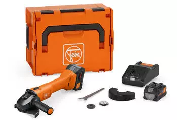 Fein CCG 18-125-12 AS Akku-Winkelschleifer 125mm 18V Set ProCore (71221662000)
