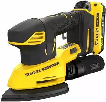 Stanley V20 Akku-Deltaschleifer 18V 2,0Ah (SFMCW221D1S-QW)