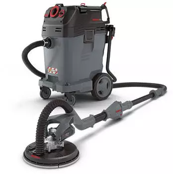 Menzer Trockenbau Schleifsystem Dustfree mit LHS 225 PRO + VCL 550 PRO Antistatic