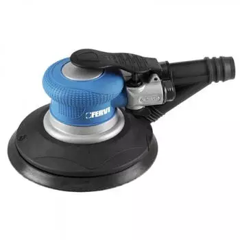 Fervi Druckluft-Exzenterschleifer 150mm mit integrierter Absaugung (0421)