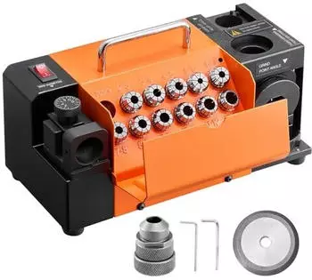 VEVOR MR-13D Bohrerschleifger&auml;t 3-13mm, einstellbarer Spanwinkel, Spitzenwinkel 95&deg;-135&deg;, 4600RPM (MR-13D)