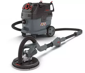 Menzer Trockenbau Schleifsystem Dustfree mit LHS 225 + VCL 530 PRO Antistatic