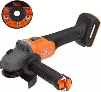 Black & Decker BCG6L8 Akku-Winkelschleifer bürstenlos 18V 115mm (BCG6L8N-XJ)