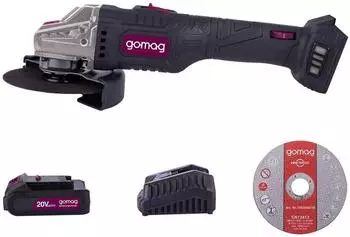 Gomag GO-WS125 Akku-Winkelschleifer 20V Ø125mm Starterkit (39092159982-01)