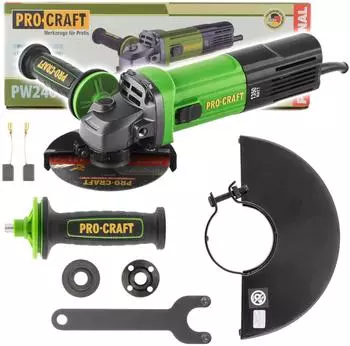 PROCRAFT PW2400ES Winkelschleifer 1350W 125mm (PW2400ES)