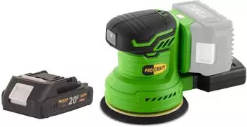 PROCRAFT PX20BLbb Akku-Exzenterschleifer 20V 125mm Brushless (PX20BLbb)