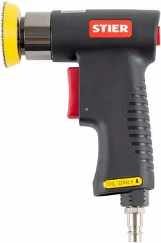 STIER Mini-Exzenterschleifer-Satz ME-26 100mm, 64-teilig (904313)