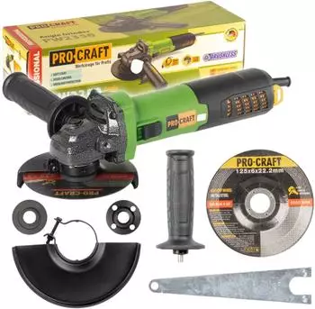 PROCRAFT PW2350 Winkelschleifer 1300W 125mm Brushless (PW2350)