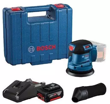 Bosch Professional GEX 185-Li Solo + L-Boxx (06013A5000)