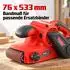 Hecht Bandschleifer 810W, stufenlose Drehzahl, 76x140mm (1781)