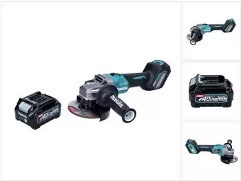 Makita GA 023 GD1 Akku-Winkelschleifer 40V 125mm Brushless XGT + 1x Akku 2,5Ah (GA 023 GD1)