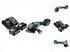 Makita GA 023 GM2 Akku-Winkelschleifer 40V 125mm Brushless XGT, 2x 4,0Ah + Ladegerät (GA023GM2)