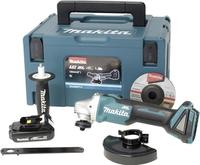 makita Akku-Winkelschleifer DGA 504 Y1J 18 V 1,5 Ah 125 mm 8500 min-1